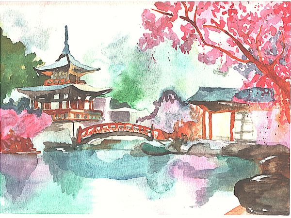 Japanese Blossom Garden